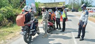 Antisipasi Pemudik, Polda Riau Dirikan 58 Pos Penyekatan
