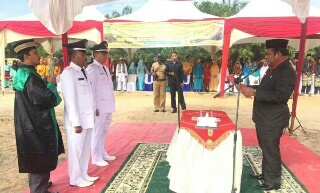 Wabup Rohil Lantik Dua Orang Datuk