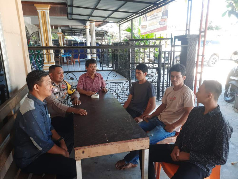 Polsek Minas Intensifkan Patroli Jaga Keamanan serta Sampaikan Pesan Pilkada Damai