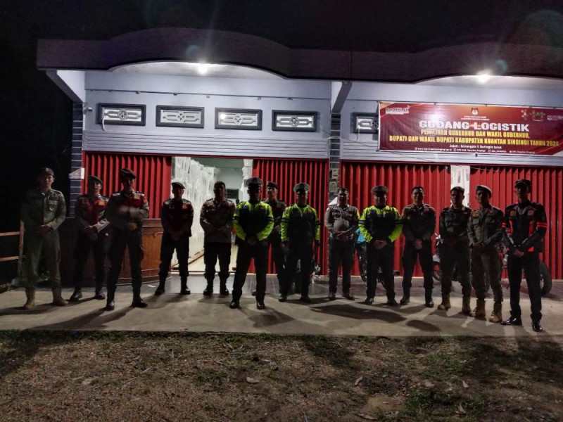 Satgas Preventif Polres Kuansing Laksanakan KRYD Patroli Blue Light Tingkatkan Kamtibmas Pasca Pilkada