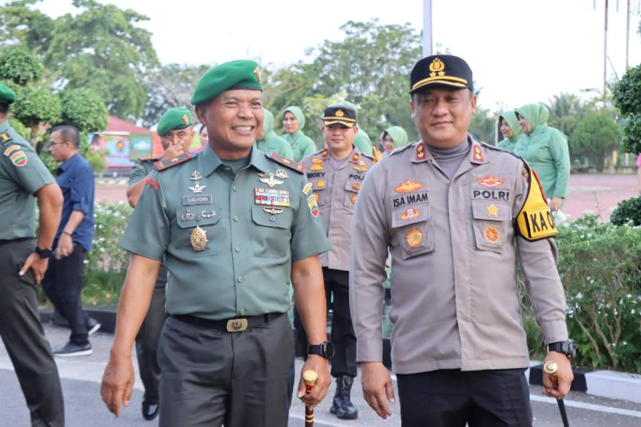 Cooling System, TNI Polri Sinergi Amankan Pilkada 2024 di Kabupaten Rokan Hilir