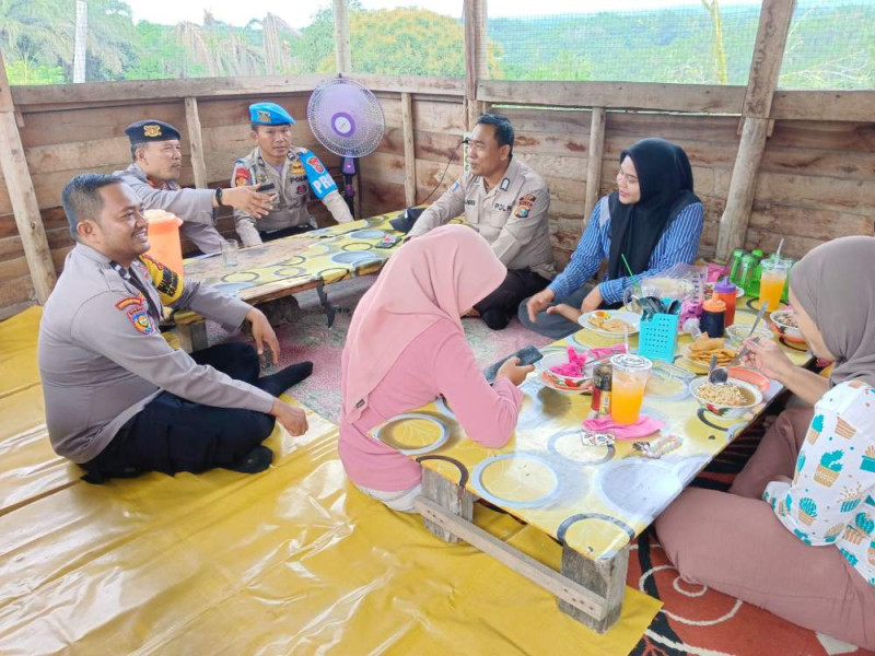 Gelar Cooling System, Polsek Minas Ajak Masyarakat Jaga Kamtibmas Pilkada 2024