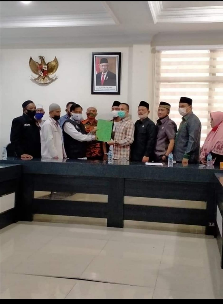 Aksi di DPRD, Masyarakat Indragiri Hulu Bersatu Tolak RUU HIP dan Kebangkitan PKI