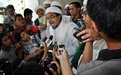 Jadwalkan Periksa Habib Rizieq Hari Ini, Polda Jabar Pertebal 