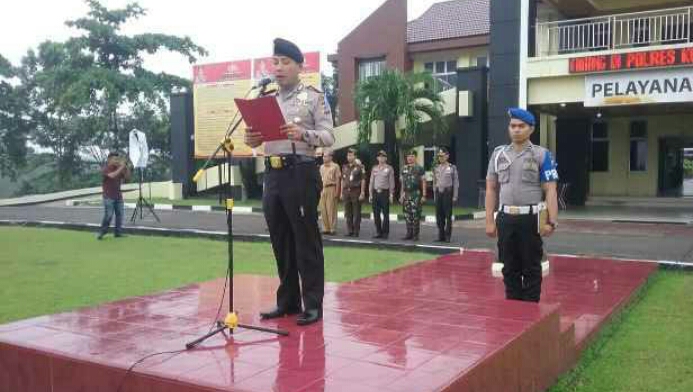  Bupati H.Mursini Hadiri Apel Kesiapsiagaan Menjaga Keutuhan NKRI