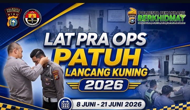 Mulai Hari Ini, Satlantas Polresta Gelar Operasi Patuh Lancang Kuning 2026, Pelanggar Siap-siap Ditilang ETLE