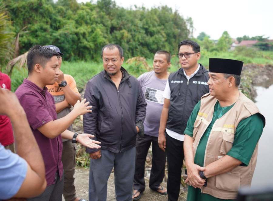 Warga Suka Karya Curhat Soal Banjir, Gubri Edy Natar Gerak Cepat Mengatasinya