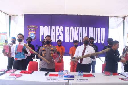 Curiga Aksi Curi Brondolan Sawit Dibocorkan, Dua Pemuda di Rohul Riau Nekat Habisi Slamet