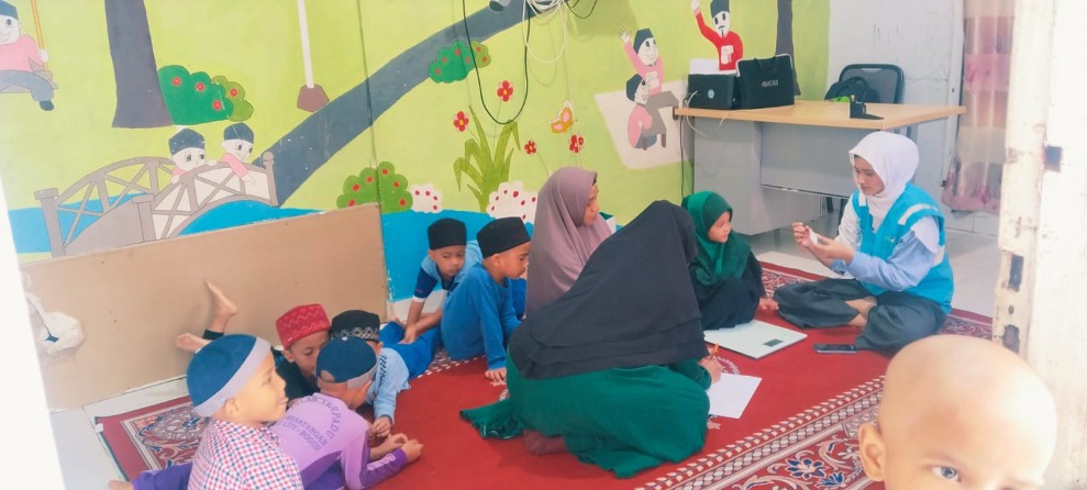 PLN NP UP Tenayan Gelar Kegiatan  Monitoring  dan Evaluasi Tumbuh Kembang Anak melalui Program TAMASYA