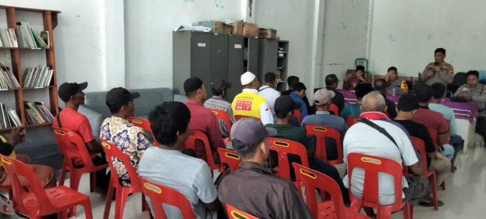 Kumpulkan Tokoh, Binmas Polres Rohil Sampaikan Pesan Pilkada Damai