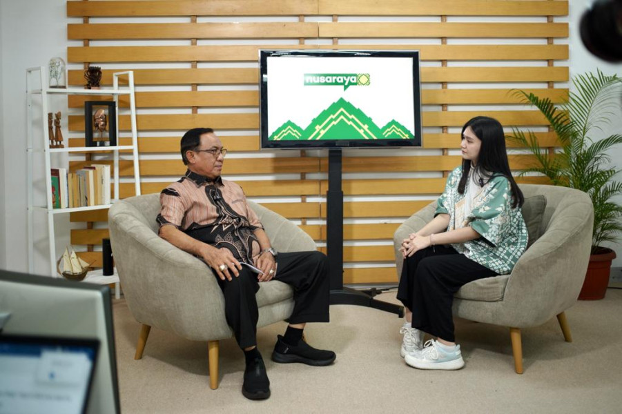 Perkenalkan Inhil, Wardan Jadi Tamu Podcast Program Nusa Raya Kompas.com