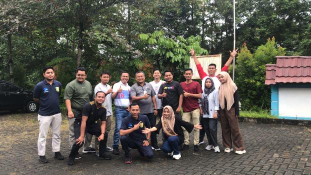  Bersih-bersih Lingkungan, Dinas Kominfos Kuansing Gelar Goro