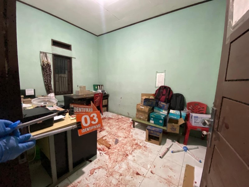 Kasus Curas Berdarah di Pelalawan, Kasir Perusahaan Ditusuk Puluhan Kali