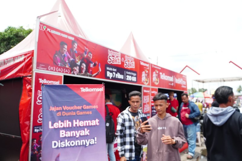 Telkomsel Optimasi Layanan di Arena Pacu Jalur 2023,  Payload Data Telkomsel Tumbuh 91,5 Persen