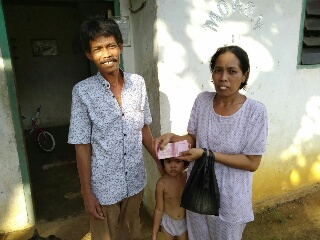 Komisi III DPRD Kuansing Beri Santunan