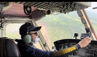 Satgas Karhutla Lakukan Patroli Udara, Temukan Titik Api