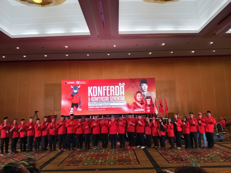 Zukri Kembali Pimpin PDI-P Riau Periode 2025-2030