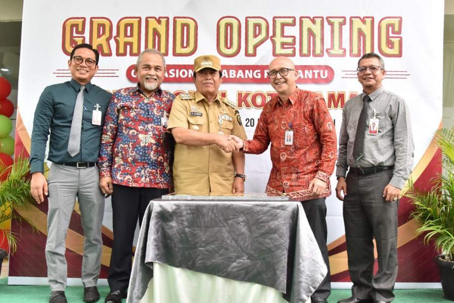 Kini Sudah Ada Kantor Capem Rohul Kota Lama, Masyarakat Semakin Dekat Mendapatkan Layanan BRK Syariah