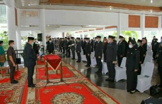 Lantik 170 ASN Jadi Pejabat, Bupati Siak Ajak Jajarannya Tingkatkan Sense of Crisis