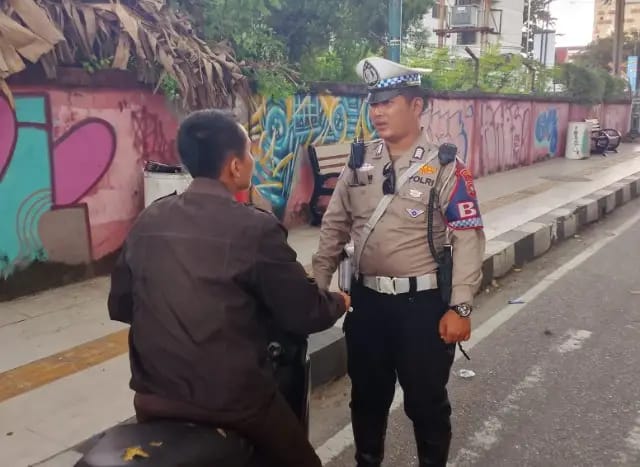 Hari Pertama Ops Patuh Lancang Kuning, 40 Kendaraan di Pekanbaru Ditindak Polisi