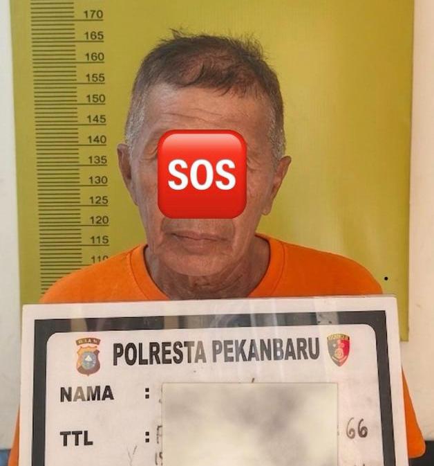 Cabuli Anak Dibawah Umur, Jukir Lansia di Pekanbaru Diringkus Polisi
