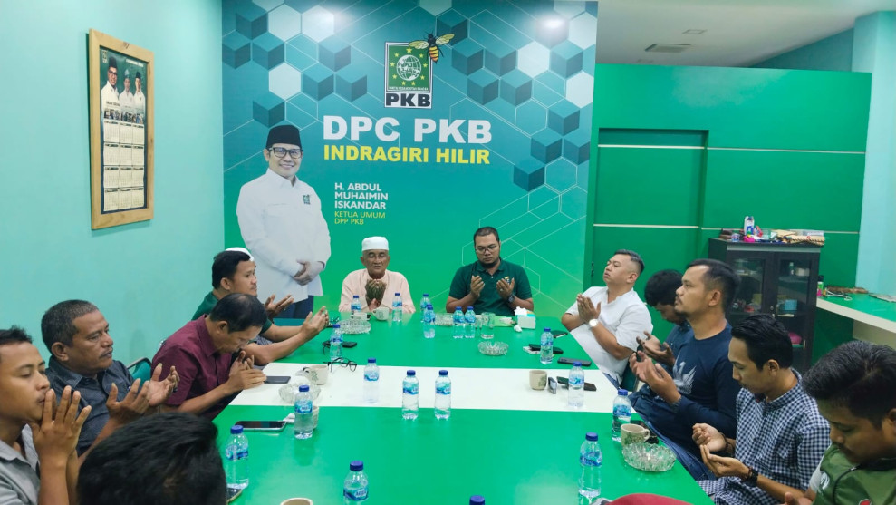 Gelar Rapat Pleno, DPC PKB Inhil Dukung Cak Imin Kembali Jadi Ketum