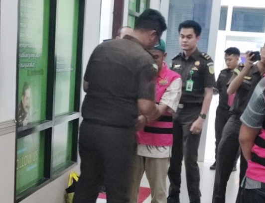 Tiga Tersangka Kasus Pupuk Huni Lapas Bangkinang
