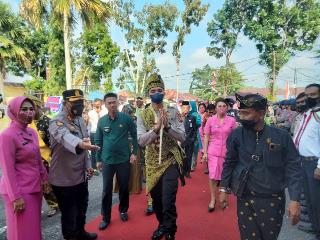 Andrian Pramudianto Resmi Jadi Kapolres Rohil