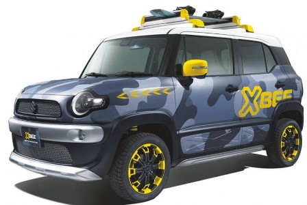 Tampilan Gaya Militer Suzuki SUV Xbee