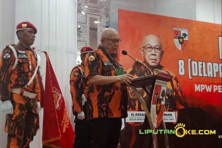 MPW PP Riau Lantik 8 Perangkat Organisasi