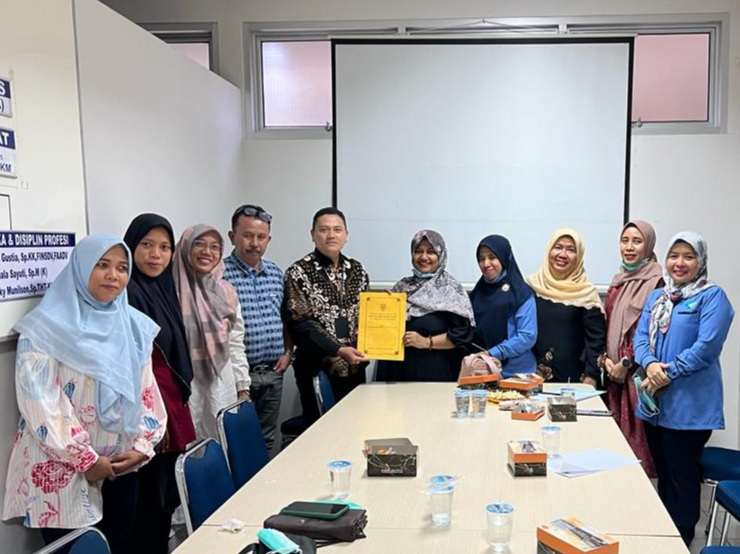 Diskes Inhil Lakukan MoU SHK dengan RS M Djamil Padang