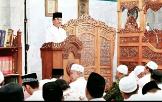 Bupati Inhil Ajak Kaum Muslimin Muhasabah Diri dan Berbuat Lebih Baik Lagi