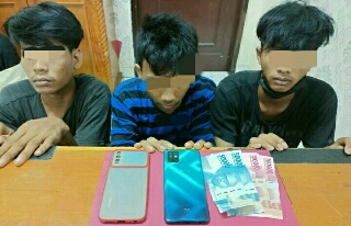 Polres Siak Amankan 3 Pria Diduga Pengedar Sabu