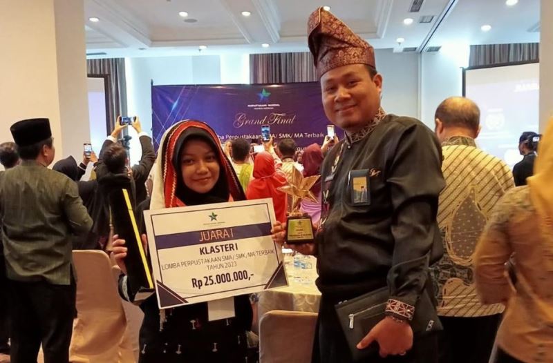 Bikin Bangga, Perpustakaan Buya Marifat Mardjani MAN 1 Kuansing Juara 1 Nasional