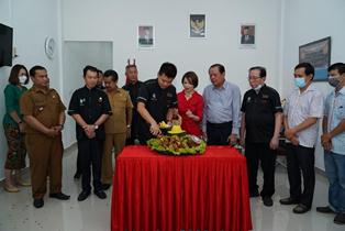 Bertepatan Ultah Sang Ketua, Kantor PSMTI Inhu Diresmikan