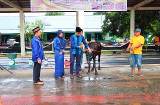 Qurban Idul Adha, Polres Inhu Angkat Tema Nilai-nilai Keikhlasan, Pengorbanan Wujudkan Polri Presisi