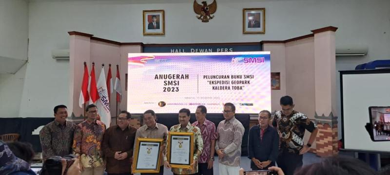 Malam Anugerah SMSI 2023, Firdaus Singgung Soal Adanya Dugaan Konglomerasi Pers Secara Nasional