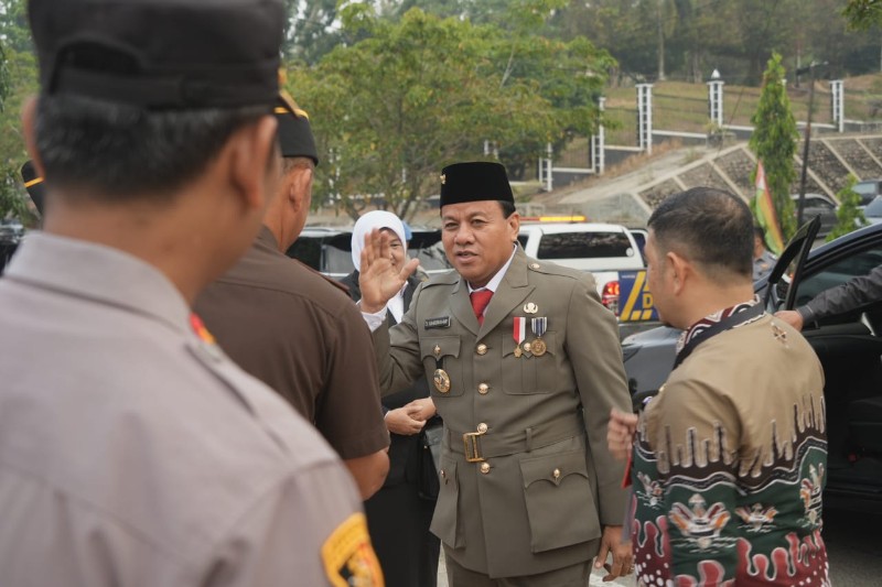 Jadi  Irup Hari Kesaktian Pancasila, Bupati Suhardiman  Ajak Semua Elemen Jaga Persatuan Bangsa