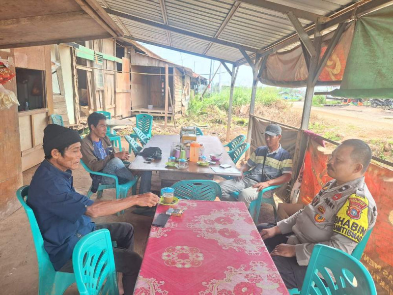 Polsek Pulau Burung Gelar Dialog Publik dengan Masyarakat Jaga Kamtibmas Pilkada 2024