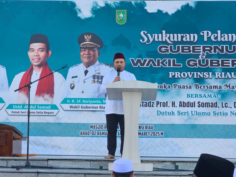 Syukuran Pemimpin Baru, Masyarakat Yakin Abdul Wahid-SF Hariyanto Mampu Majukan Riau