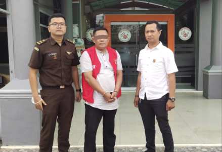 Kasus Dugaan Tipikor Lahan HPT, Kejari Tahan Oknum Kades Serandak Bengkalis