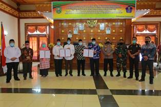 Bupati Alfedri Pimpin Rapat Koordinasi Penegakan Hukum Protokol Kesehatan