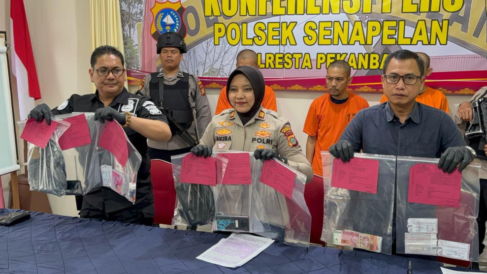 Pura-pura Jadi Pembeli, Polisi Berhasil Ringkus Tiga Pengedar Sabu di Pekanbaru