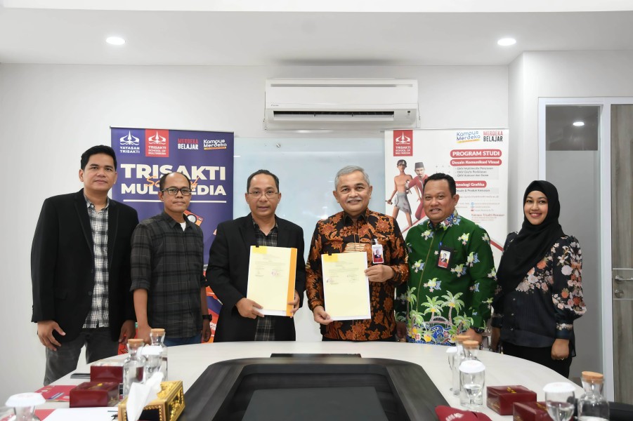Jalin Kerjasama Strategis, BRK Syariah Teken MoU dengan Sekolah Tinggi Media Komunikasi Trisakti