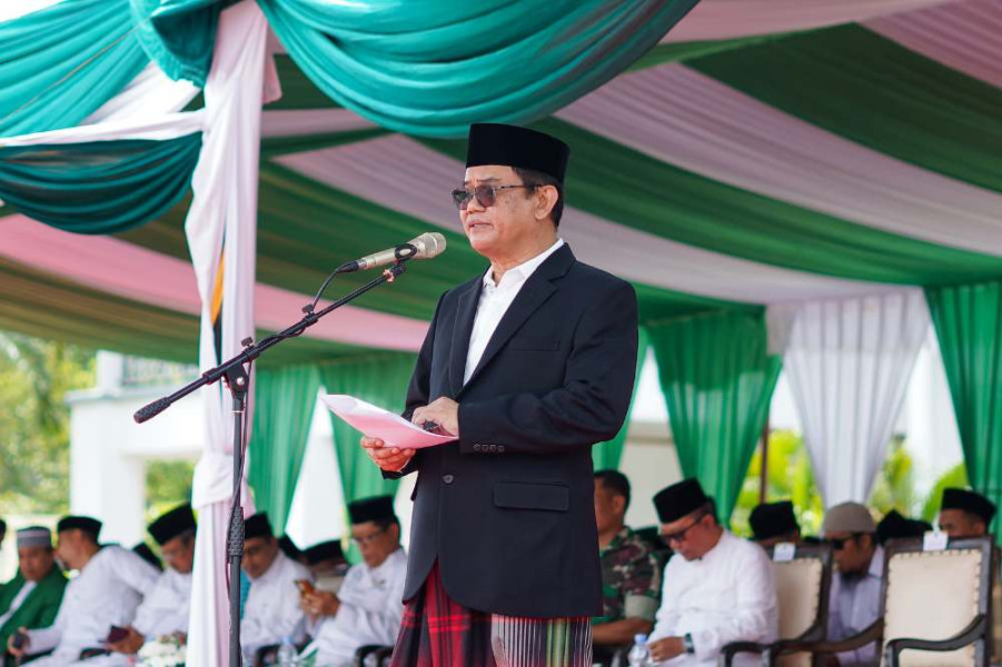 Pjs Bupati Siak Indra: Santri Ramai di Siak, Tanda Pendidikan Agamanya Kuat