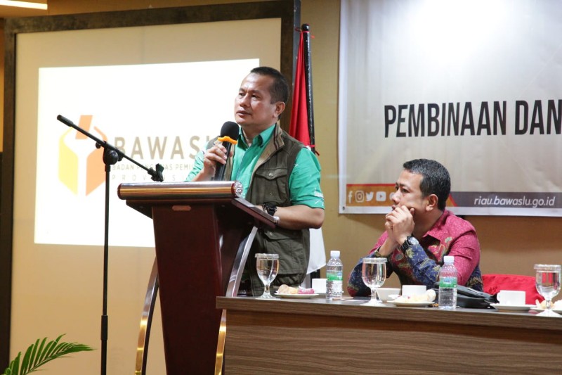 Bawaslu Riau Bentuk Tim Fasilitasi Pengawasan Konten Internet