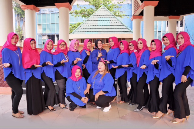 Angkat Lagu Daerah, Line Dance SK Tampilkan Senam Zapin Pantai Solop di Parade Seni Inhil