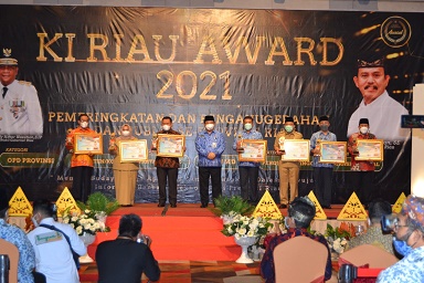 KI Riau Award 2021: Akhirnya Inhil, Bengkalis dan Kampar 