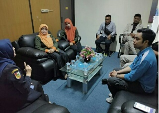 Pengurus Karang Taruna Sambangi Dissos Pekanbaru 