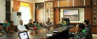 Kepada Gubri, Bupati H.Mursini Laporkan Kuansing Masih Dalam Zona Hijau
